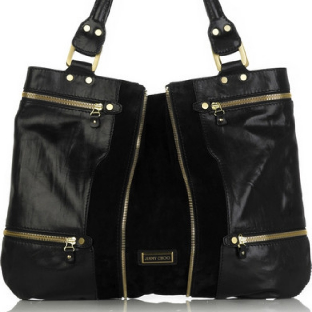 Jimmy Choo Large Expandable Mona Tote
